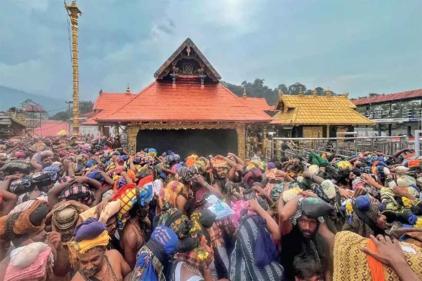 sabarimala rush sabarimala rush