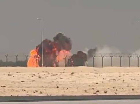 Tejas Fighter Jet Crash