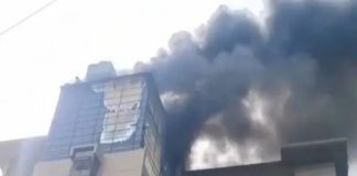 തീപിടിത്തം നിയന്ത്രണവിധേയം; എസി ചില്ലർ ഇൻസ്റ്റലേഷൻ നടക്കുന്നതിനിടെ തീപടർന്നു Fire at Kozhikode Baby Memorial Hospital