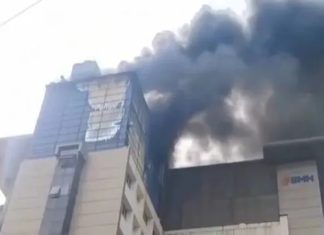 Fire at Kozhikode Baby Memorial Hospital