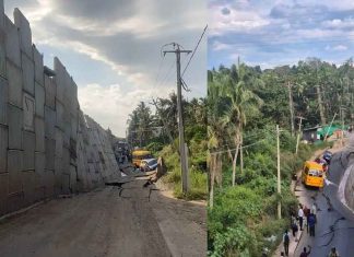 Kollam-Road-Collapse
