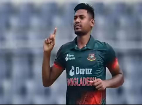 Bangladeshi player Mustafizur Rahman
