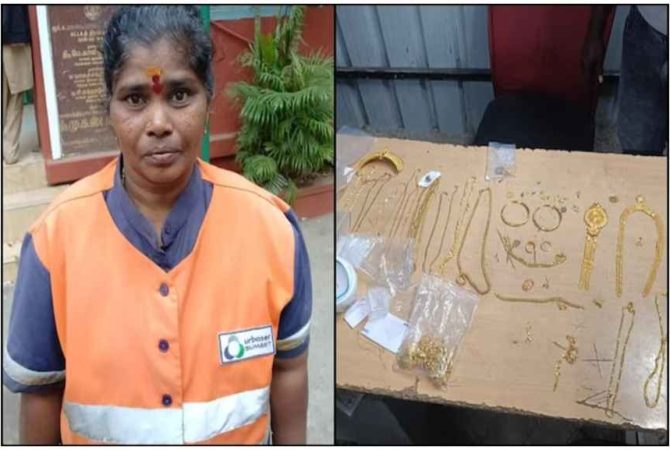 സ്വർണമടങ്ങിയ ബാഗ് ഉടമക്ക് തിരിച്ചു നൽകി; പത്മയുടെ സത്യസന്ധതയ്ക്ക് മുഖ്യമന്ത്രിയുടെ സമ്മാനം Padma