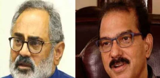 മോദിയെത്തും മുൻപ് നിർണായക നീക്കം; ട്വിന്റി 20 എൻഡിഎയിൽ Rajeev Chnadrashekhar Sabu Jacob