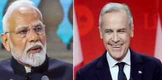 Mark Carney and Narendra Modi
