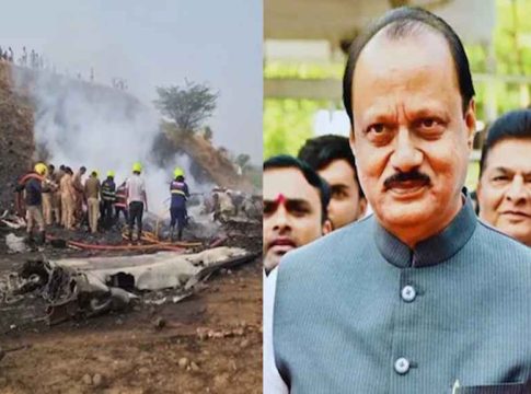 ലാൻഡിങ്ങിനിടെ നിയന്ത്രണം നഷ്ടപ്പെട്ടു; വിമാനം രണ്ടായി പിളർന്നു, കത്തിയമർന്നു Ajit Pawar Dies In Plane Crash
