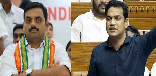 നരവനയുടെ പുസ്തകത്തിൽ വീണ്ടും പോര്; എട്ട് പ്രതിപക്ഷ എംപിമാർക്ക് സസ്പെൻഷൻ Dean Kuriakose and Hibi Eden