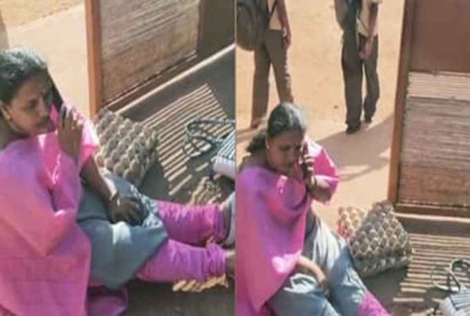 School Teacher Protest