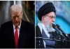 Donald Trump and Ayatollah Ali Khamenei