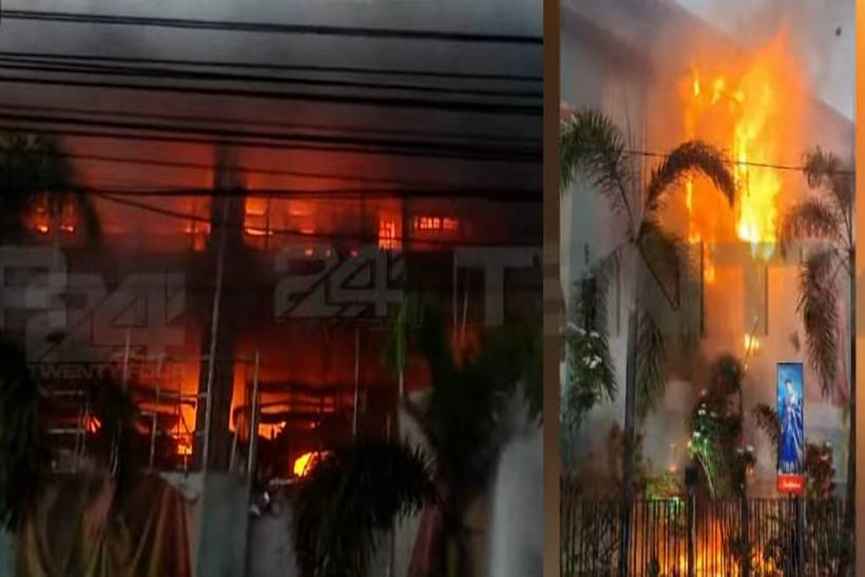 Kozhikode Jayalakshmi Silks Fire Kozhikode Jayalakshmi Silks Fire