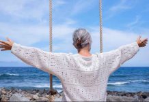 Elderly Lady Happy Pic