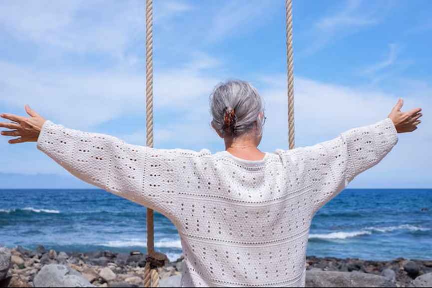 Elderly Lady Happy Pic Elderly Lady Happy Pic