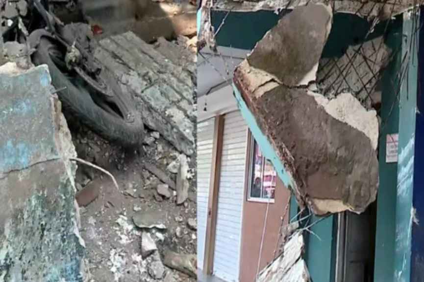 Kozhikode Sunshade Collapse Kozhikode Sunshade Collapse