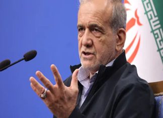 Iranian President Masoud Pezeshkian