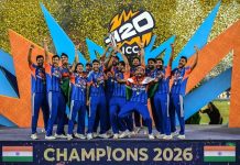 ട്വന്റി 20 ലോകകപ്പ്; മൂന്നാം കിരീടത്തിൽ മുത്തമിട്ട് ഇന്ത്യ, വിജയശിൽപ്പിയായി സഞ്ജു ICC T20 World Cup 2026-Team India Win