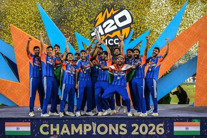 ICC T20 World Cup 2026-Team India Win ICC T20 World Cup 2026-Team India Win