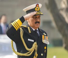 Navy Chief Admiral Dinesh K. Tripathi