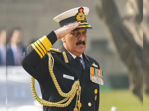 Navy Chief Admiral Dinesh K. Tripathi