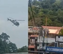 Coast Guard Helicopter Incident in Sabarimala