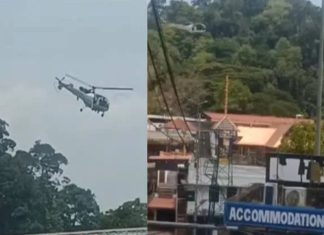 Coast Guard Helicopter Incident in Sabarimala