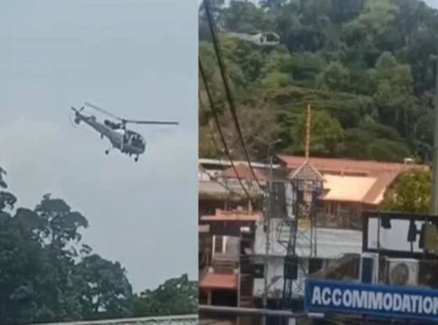 Coast Guard Helicopter Incident in Sabarimala