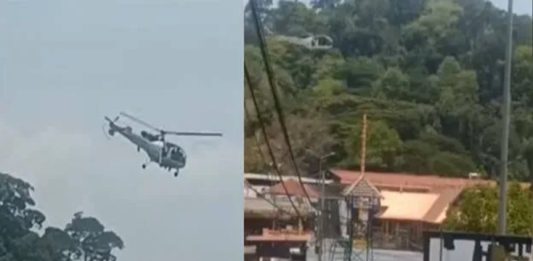 Coast Guard Helicopter Incident in Sabarimala