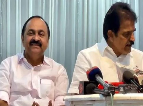 VD Satheesan and KC Venugopal