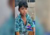 13-year-old-boy face-off-leopard
