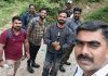 survey-team-trapped in forest
