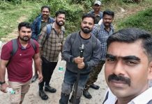 survey-team-trapped in forest