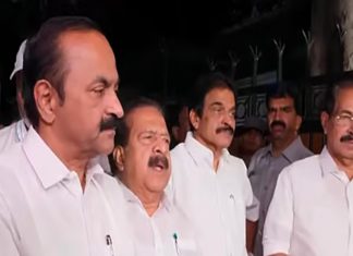 വിഡി. സതീശന് ധനകാര്യം, ചെന്നിത്തലക്ക് ആഭ്യന്തരം; മുരളീധരന് ആരോഗ്യം team udf