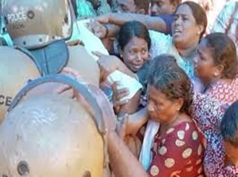 Protest Against Eviction in Malaidamthuruthu