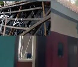 attukalngara govt school building roof collapsed
