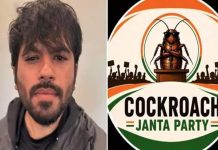 Cockroach Janata Party Delhi Protest