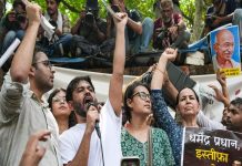 Cockroach Janata Party Delhi Protest