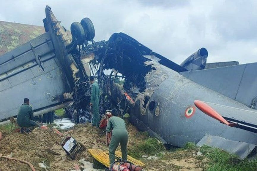 Indian Air Force Plane Crash in Assam Indian Air Force Plane Crash in Assam