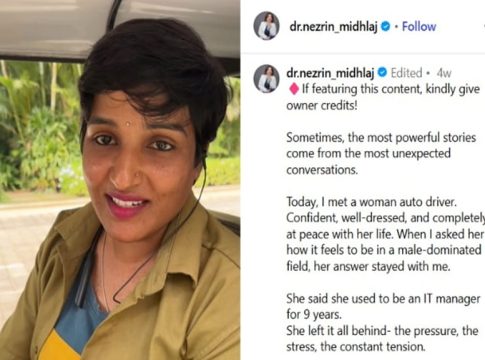 ഐടി മാനേജർ ജോലി ഉപേക്ഷിച്ച് ഓട്ടോ ഡ്രൈവറായി; ജീവിതം ഹാപ്പിയെന്ന് നെസ്രിൻ story of a woman