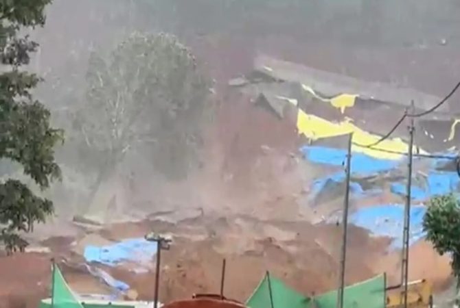 Wayanad Kalladi Tunnel Road Landslide