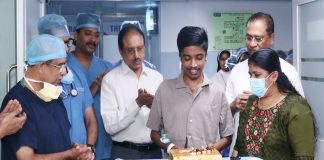 ലിസി ആശുപത്രിയുടെ 33ആമത് ഹൃദയം മാറ്റിവയ്ക്കൽ 24കാരനിൽ വിജയം ashwanth heart transplant in kochi lisie hospital