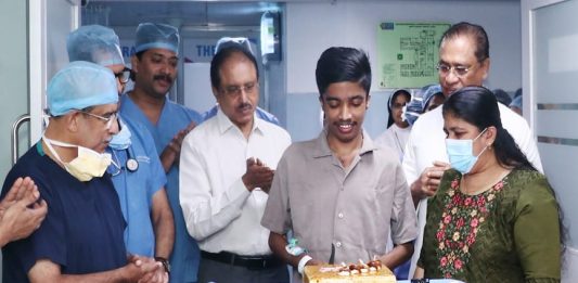 ലിസി ആശുപത്രിയുടെ 33ആംമത് ഹൃദയം മാറ്റിവയ്ക്കൽ 24കാരനിൽ വിജയം ashwanth heart transplant in kochi lisie hospital
