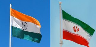നാവികൻ കൊല്ലപ്പെട്ട സംഭവം; ഇറാൻ ഡെപ്യൂട്ടി അംബാസഡറെ വിളിച്ചുവരുത്തി India-Iran Flags