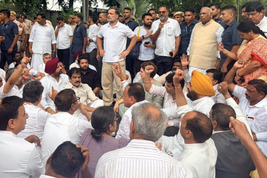 Congress protest Congress protest