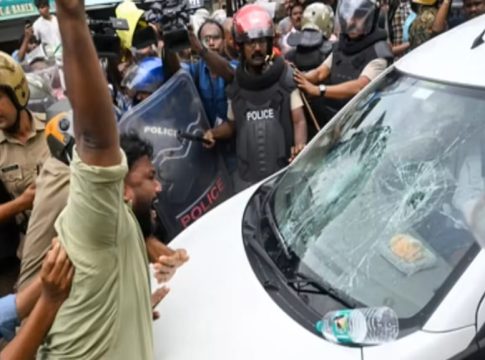 CPM Workers Attack Against ED Officials