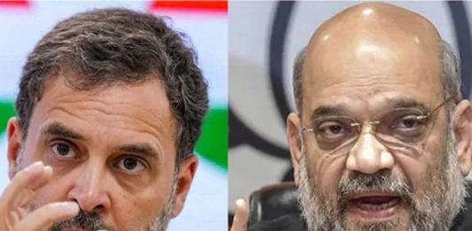 പോലീസ് അതിക്രമം ആഭ്യന്തര മന്ത്രിയുടെ നിർദ്ദേശം, അമിത് ഷായെ പുറത്താക്കണം; രാഹുൽ Rahul Gandhi and Amit Shah