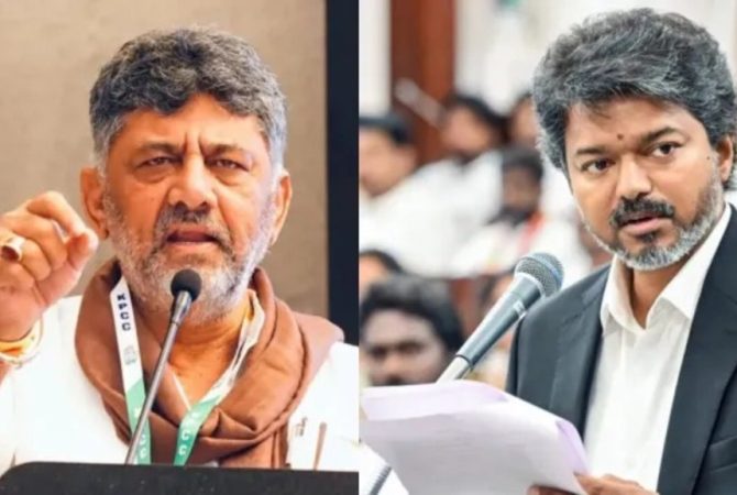 കാവേരി നദീജല തർക്കം; കർണാടകയിൽ ഓഗസ്റ്റ് 13ന് ബന്ദ്, ‘ജനനായകൻ’ ഷോകൾ റദ്ദാക്കി DK Shivakumar and Vijay