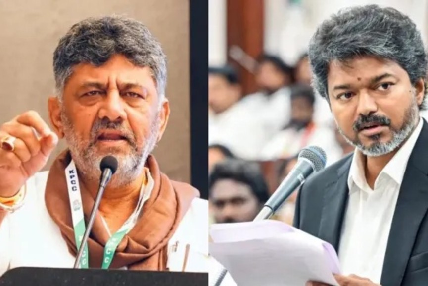 DK Shivakumar and Vijay DK Shivakumar and Vijay