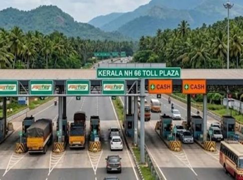 ഒളവണ്ണ ടോൾ പ്ളാസയിൽ മൂന്നാംതവണയും നിരക്ക് വർധിപ്പിച്ചു olavanna toll plaza hike