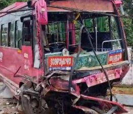 നിയന്ത്രണം വിട്ട ബസ് അഞ്ച് വാഹനങ്ങളിൽ ഇടിച്ച് രണ്ടുമരണം; നിരവധിപ്പേർക്ക് പരിക്ക് bus accident