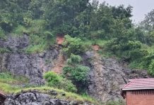 കുതിരാൻ തുരങ്കത്തിൽ മണ്ണിടിച്ചിൽ; പ്രദേശത്ത് മഴ തുടരുന്നതിൽ ആശങ്ക Kuthiran tunnel landslide
