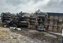 KSRTC Accident In Bengaluru-Mysuru Expressway